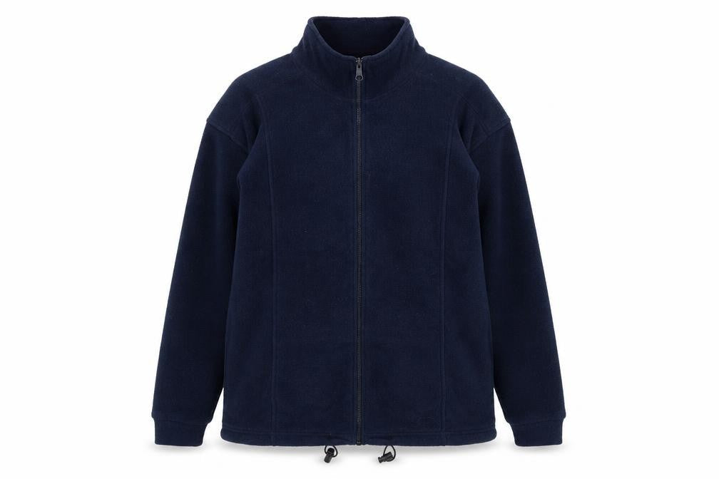 St Bernard Women's Blue Fleece Jacket Size 12