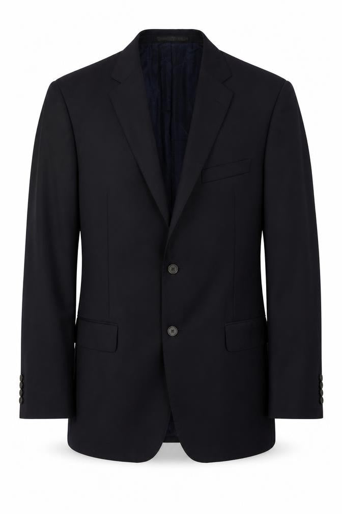 Marks and Spencer Men's Black Wool Long Blazer 40