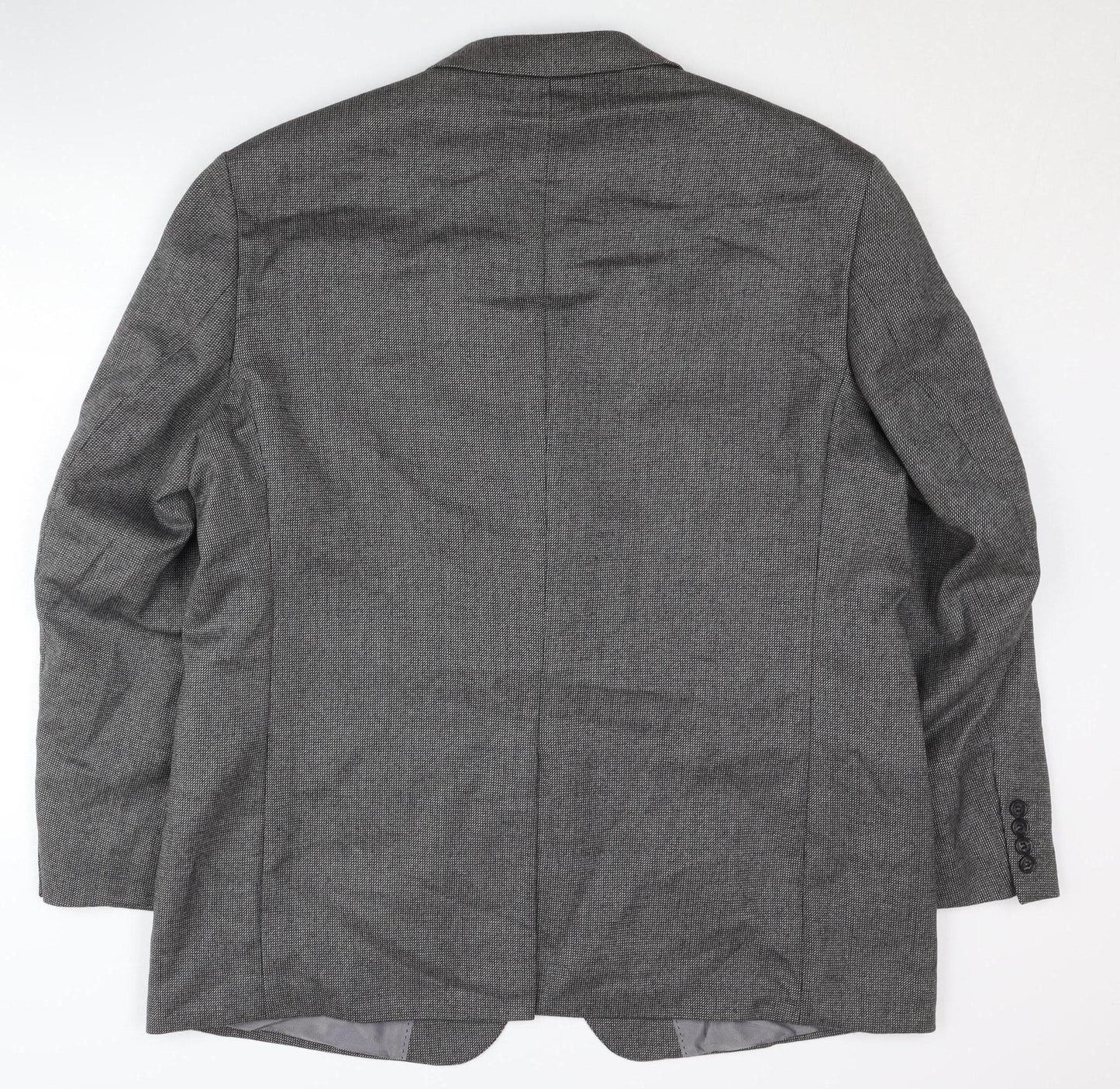 Marks & Spencer Men's Grey Blazer 46R Classic Formal