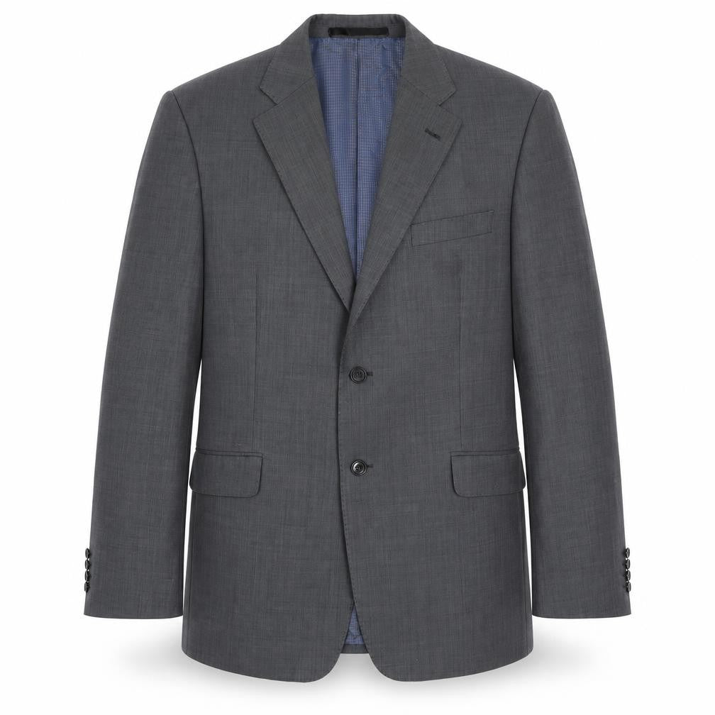 Marks and Spencer Men's Grey Blazer, 40R Single-Breasted