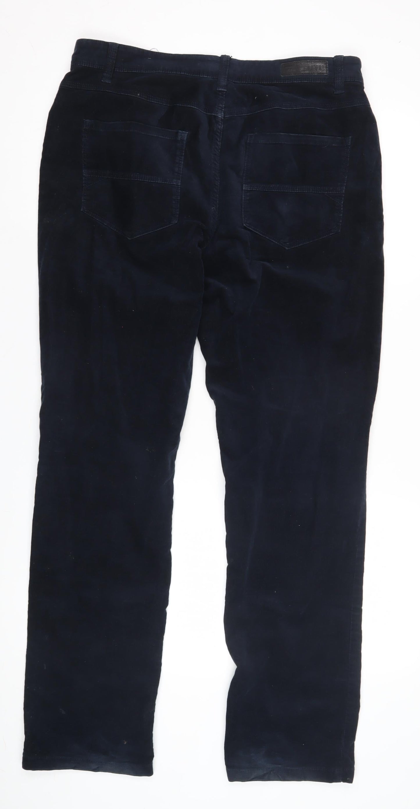 Charlie's Vogue Men's Blue Corduroy Trousers M