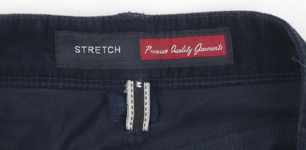 Charlie's Vogue Men's Blue Corduroy Trousers M
