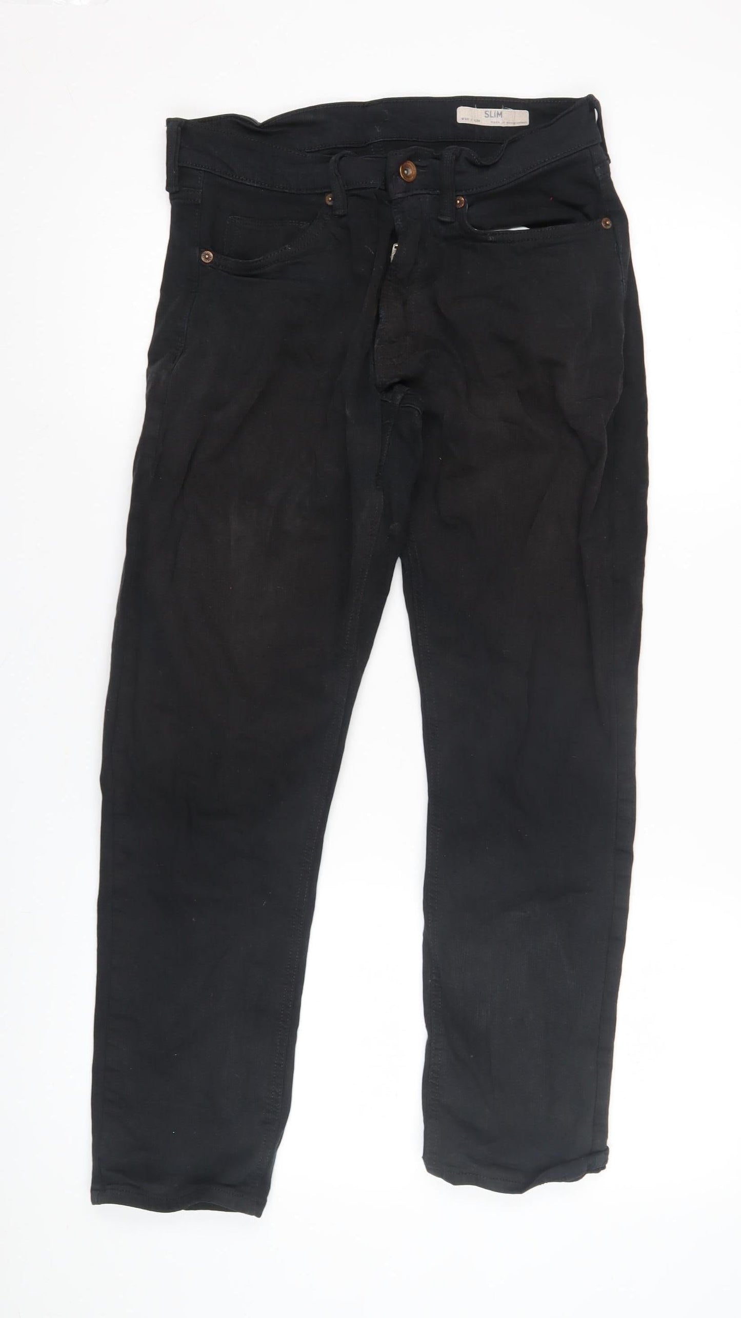 Marks and Spencer Women's Black Slim Jeans Size 30