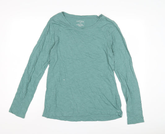 Fat Face Women's Green Long Sleeve Shirt Size 12