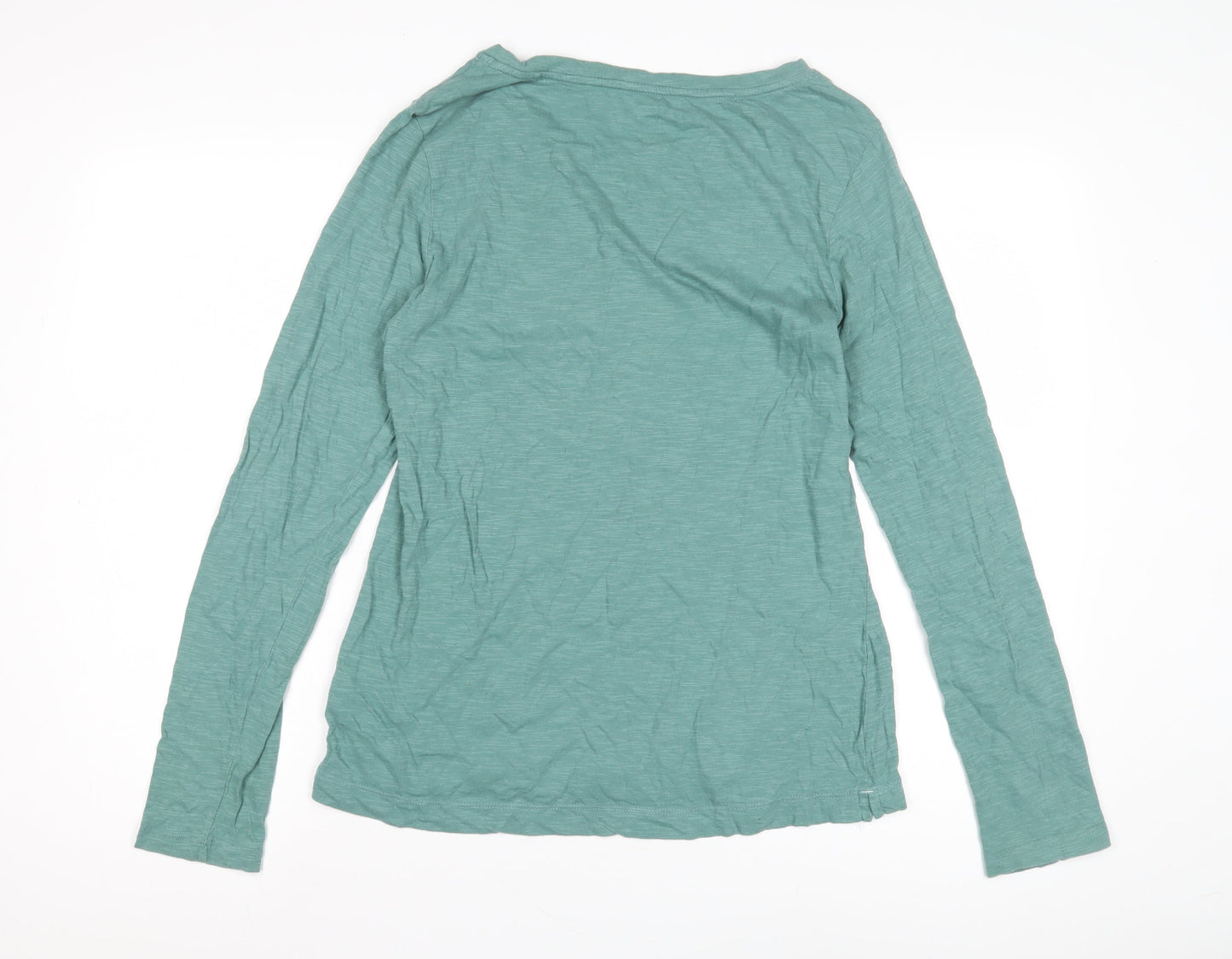 Fat Face Women's Green Long Sleeve Shirt Size 12