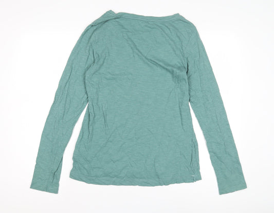 Fat Face Women's Green Long Sleeve Shirt Size 12