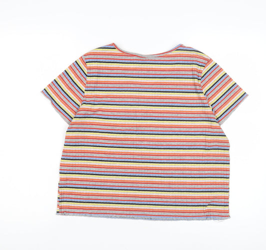 The Rolling Stones Women's Multicoloured T-Shirt Size 20