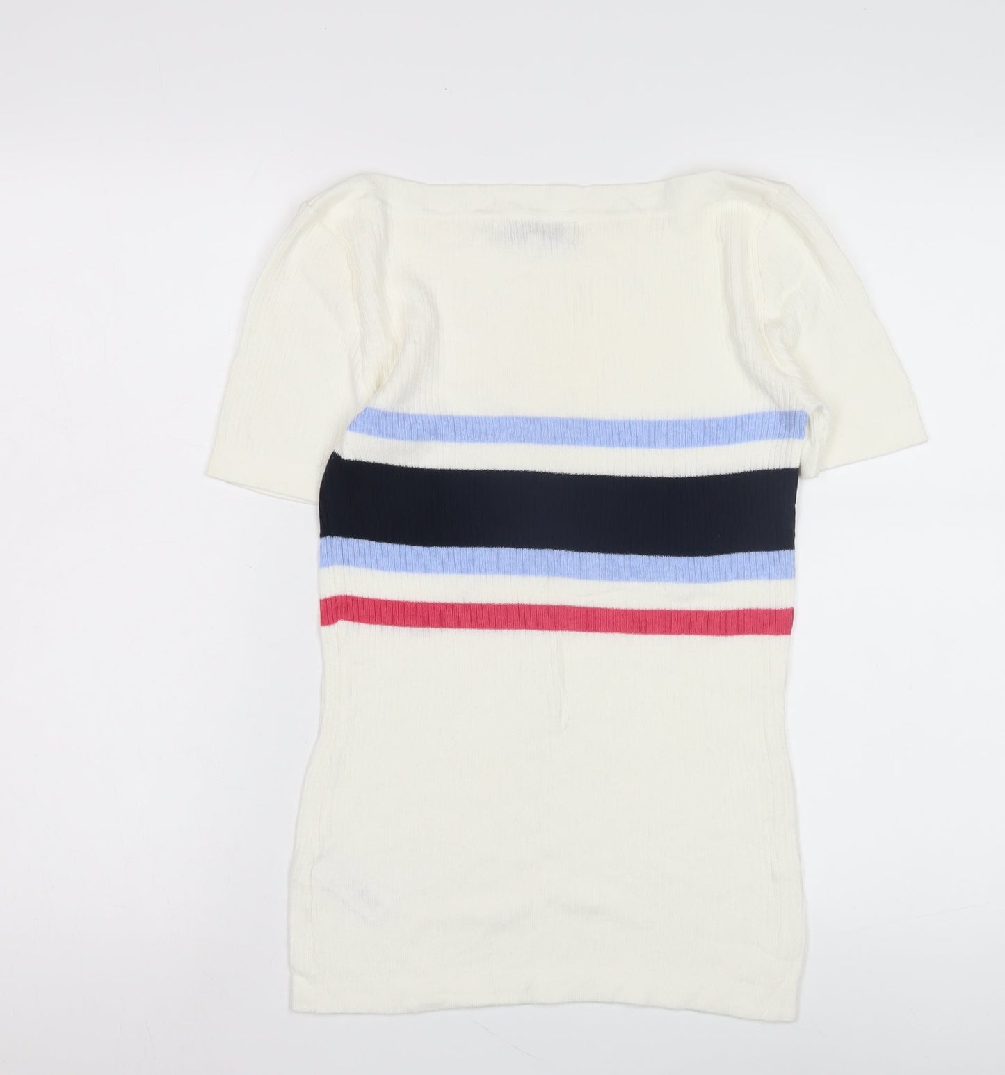 Next Women's Multicoloured Striped Jersey T-Shirt