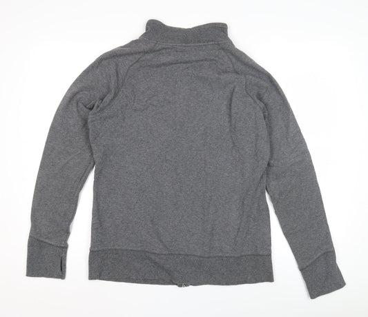 Nine Savannah Miller Women's Grey Zip Jacket L Casual Fit
