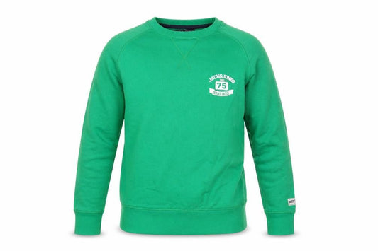 Mens UK M Regular JACK & JONES Green Pullover Sweatshirt