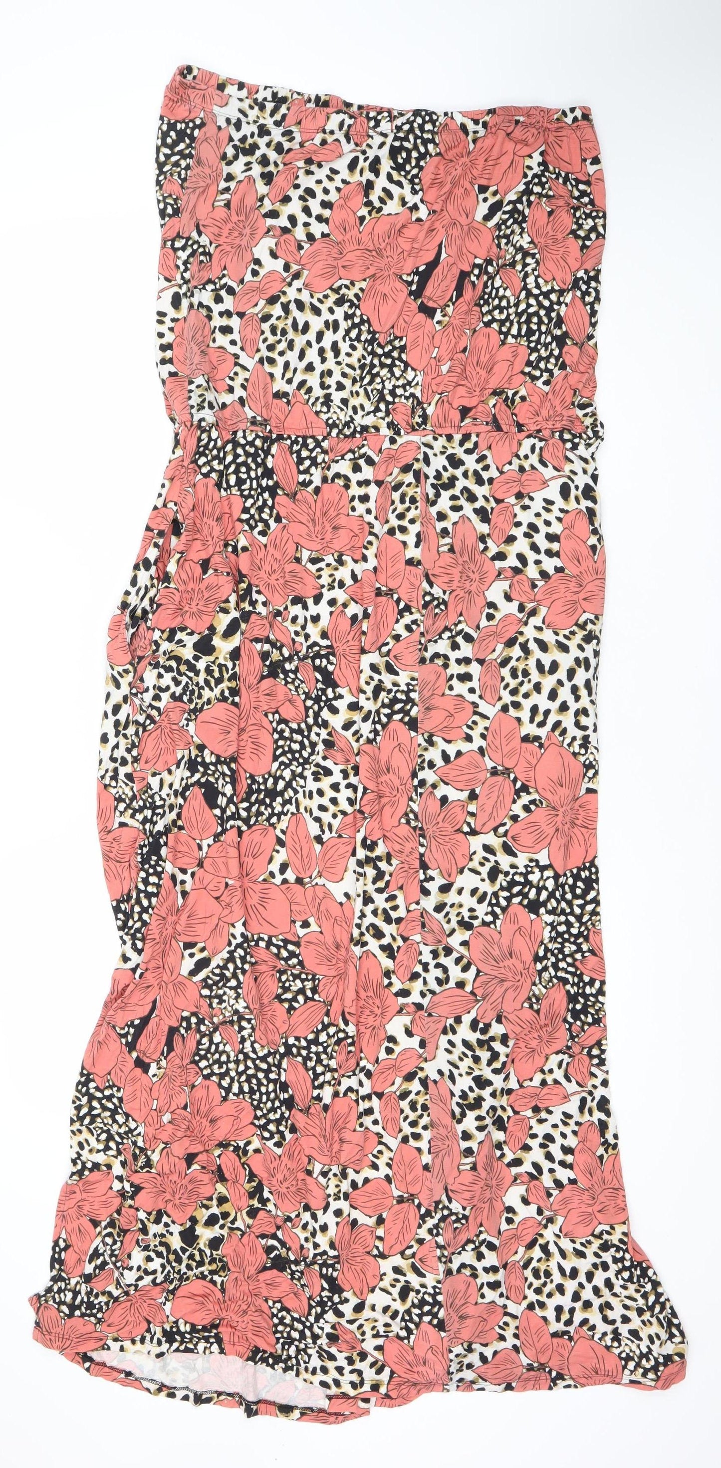 Capsule Women's Multicoloured Floral Dress Size 24