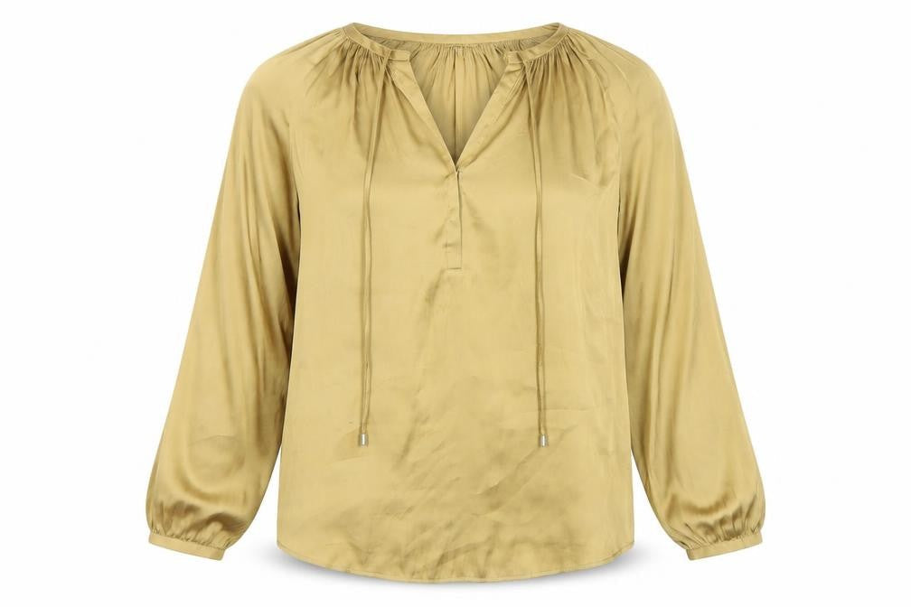 Marks and Spencer Women's Beige Tunic Blouse Size 14