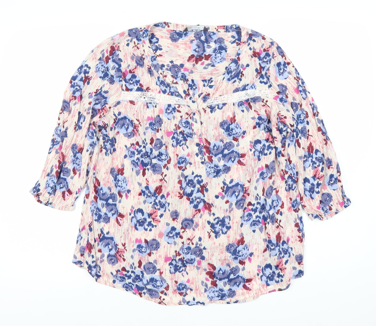 Marks and Spencer Women's Floral Tunic Blouse Size 14