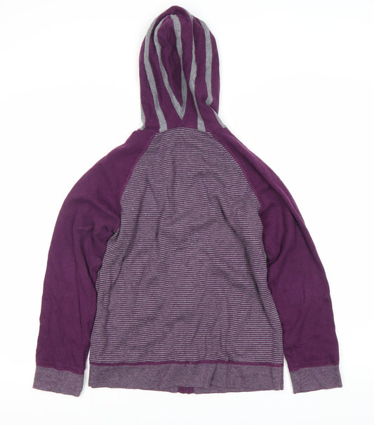 Benetton Boys Purple Full Zip Hoodie 11-12 Years