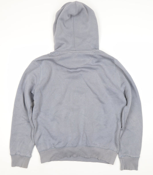 French Connection Men's Grey Hoodie Size M Pullover