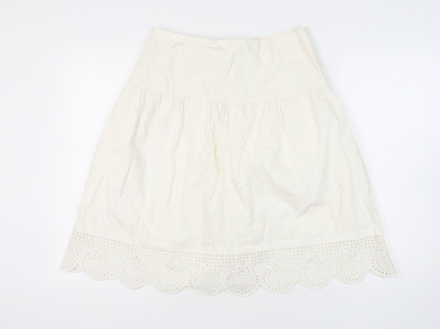 Tommy Hilfiger Women's White Lace Skirt Size 8