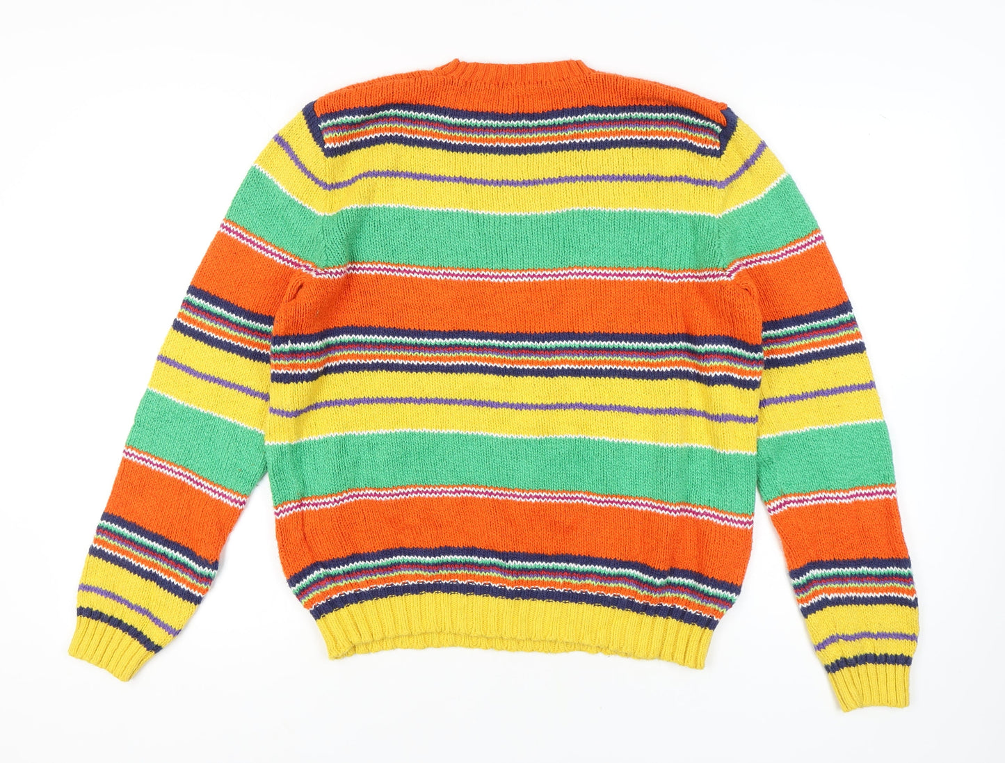 Polo by Ralph Lauren Multicoloured Striped Knit Jumper, L