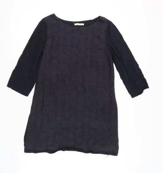 White Stuff Women’s Black Shift Dress Size 10