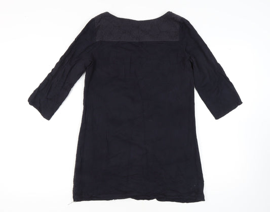 White Stuff Women’s Black Shift Dress Size 10