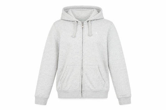 Womens UK 10 Regular Jack Wills Grey Full Zip Hoodie