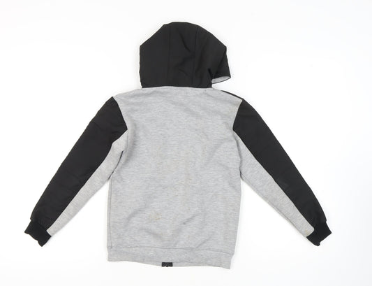 PlayStation Boys Black/Grey Full Zip Hoodie 9-10 Years