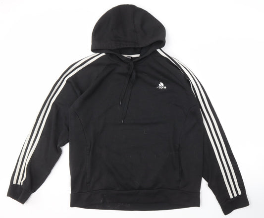 Adidas Men's Black 2XL Pullover Hoodie