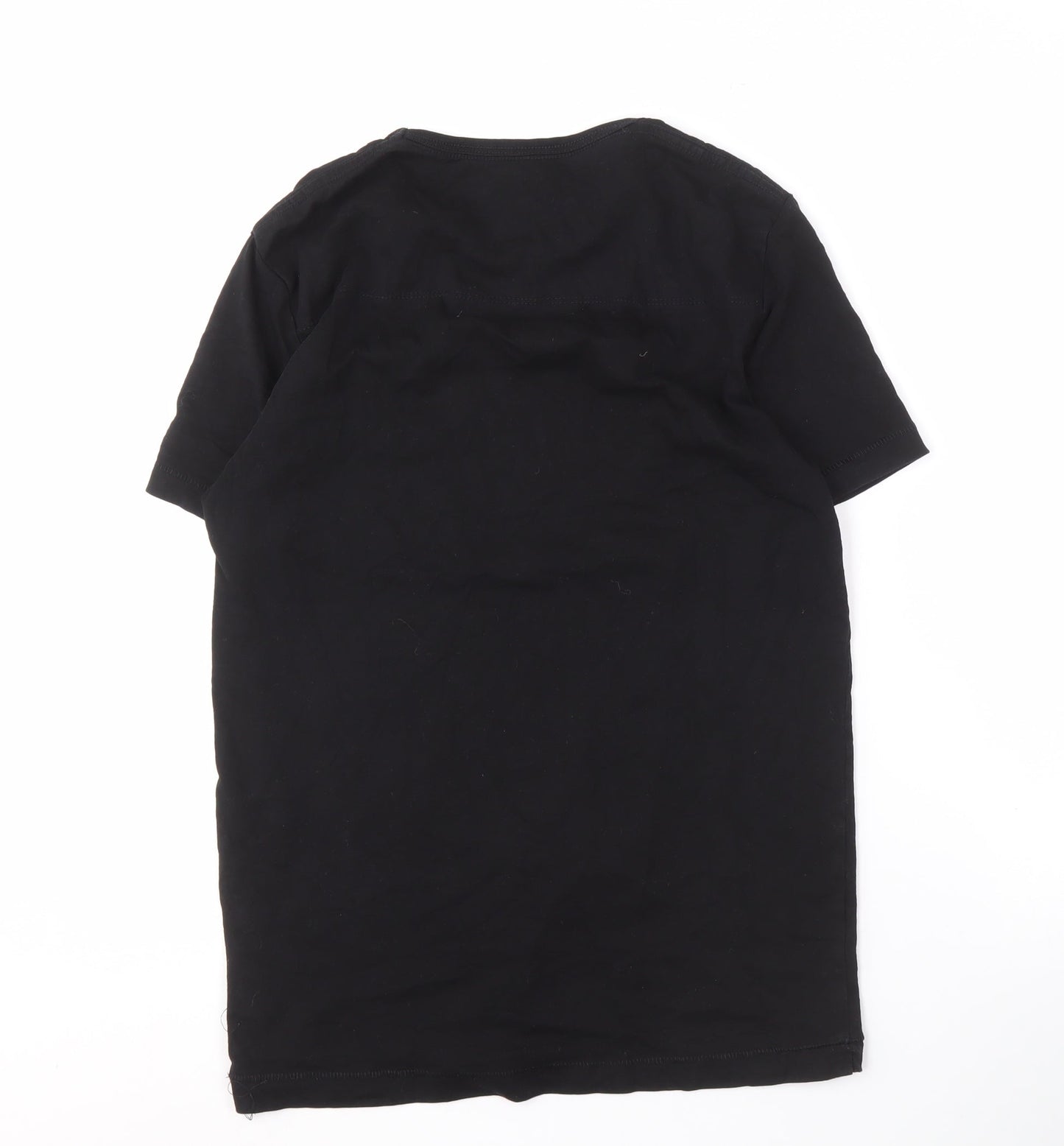 French Connection Men's Black S Crew Neck T-Shirt