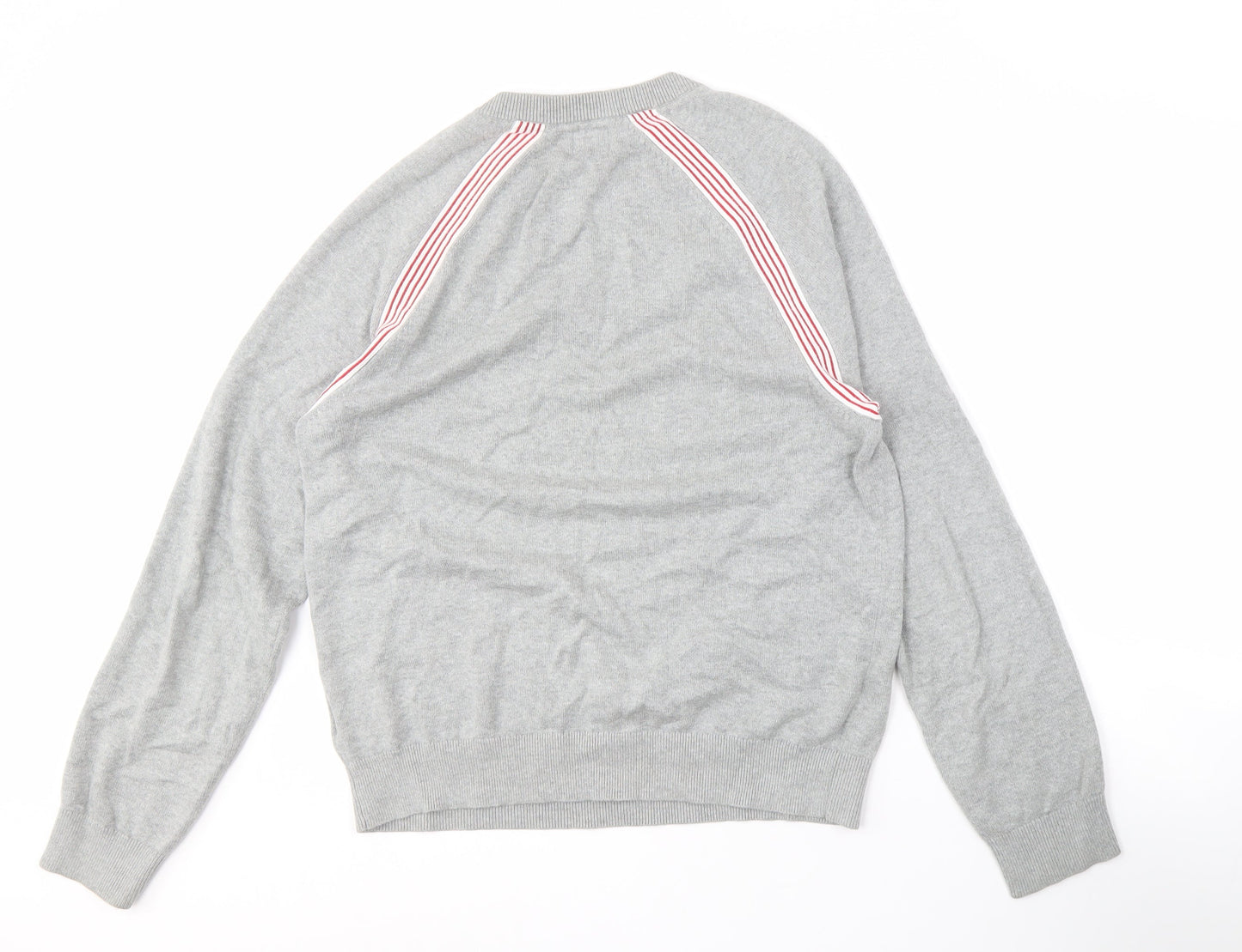 Maison Cinqcent Men's Grey Knit Pullover Jumper M