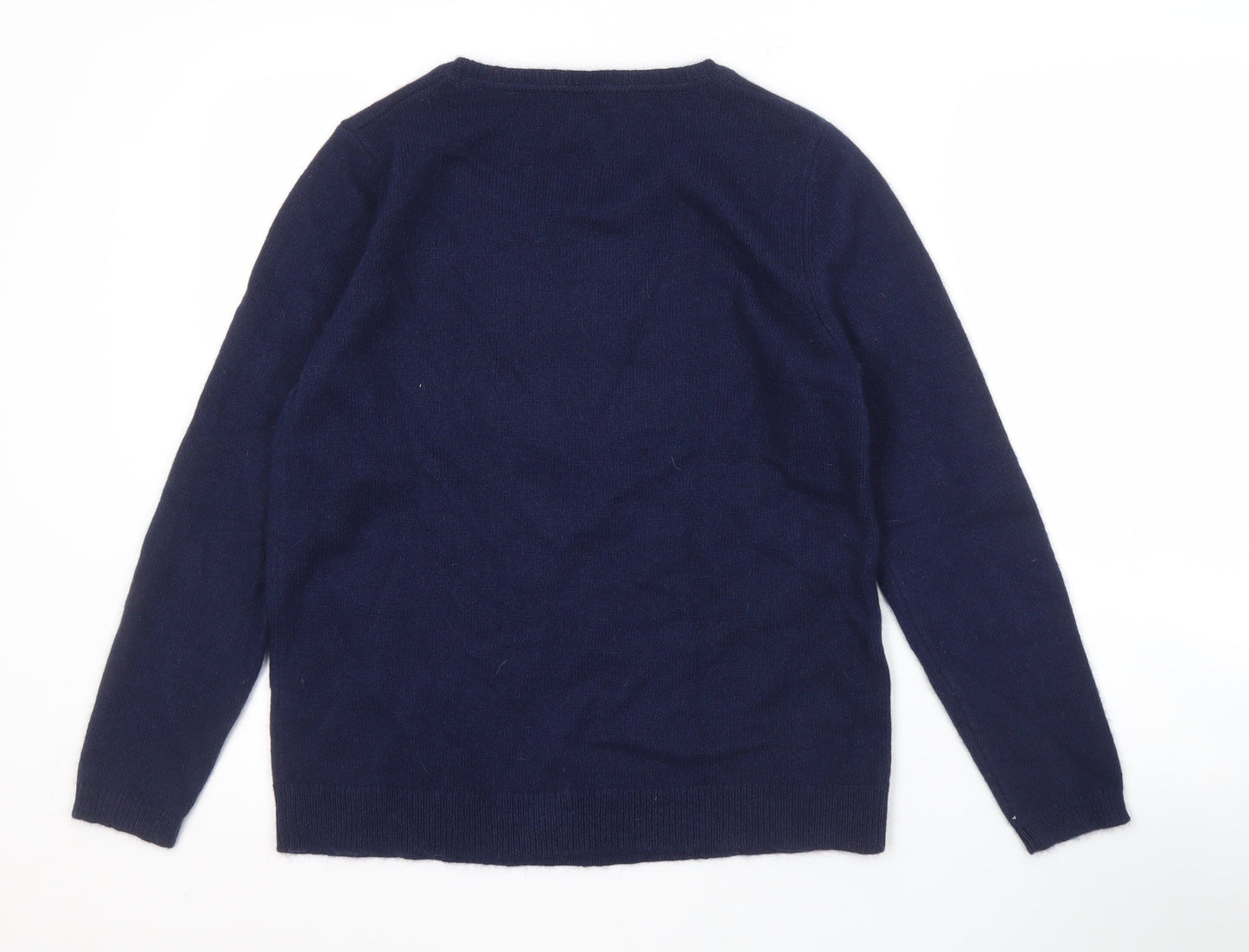 Marks and Spencer Women's Blue Pullover Jumper UK 14