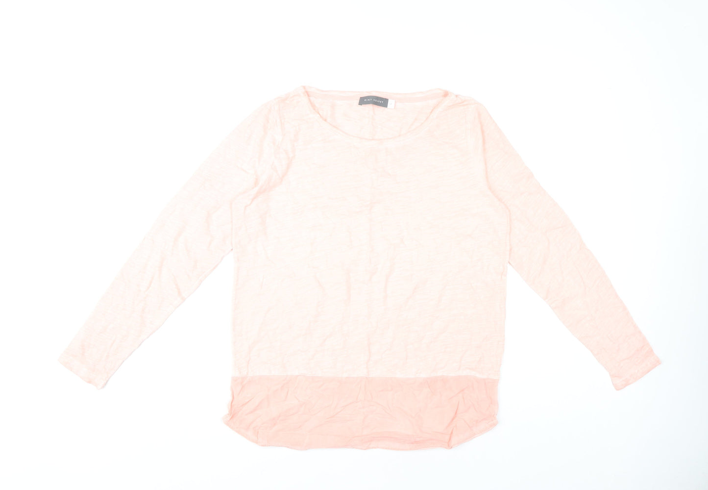 Mint Velvet Women's Pink Long Sleeve Top Size 12
