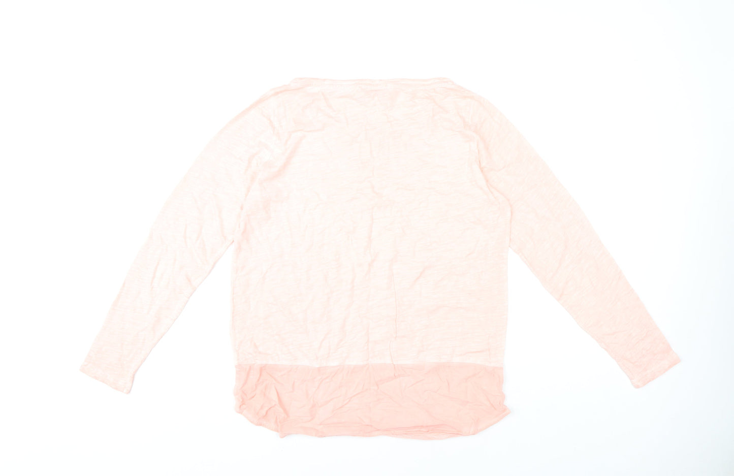 Mint Velvet Women's Pink Long Sleeve Top Size 12