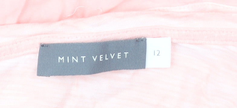 Mint Velvet Women's Pink Long Sleeve Top Size 12