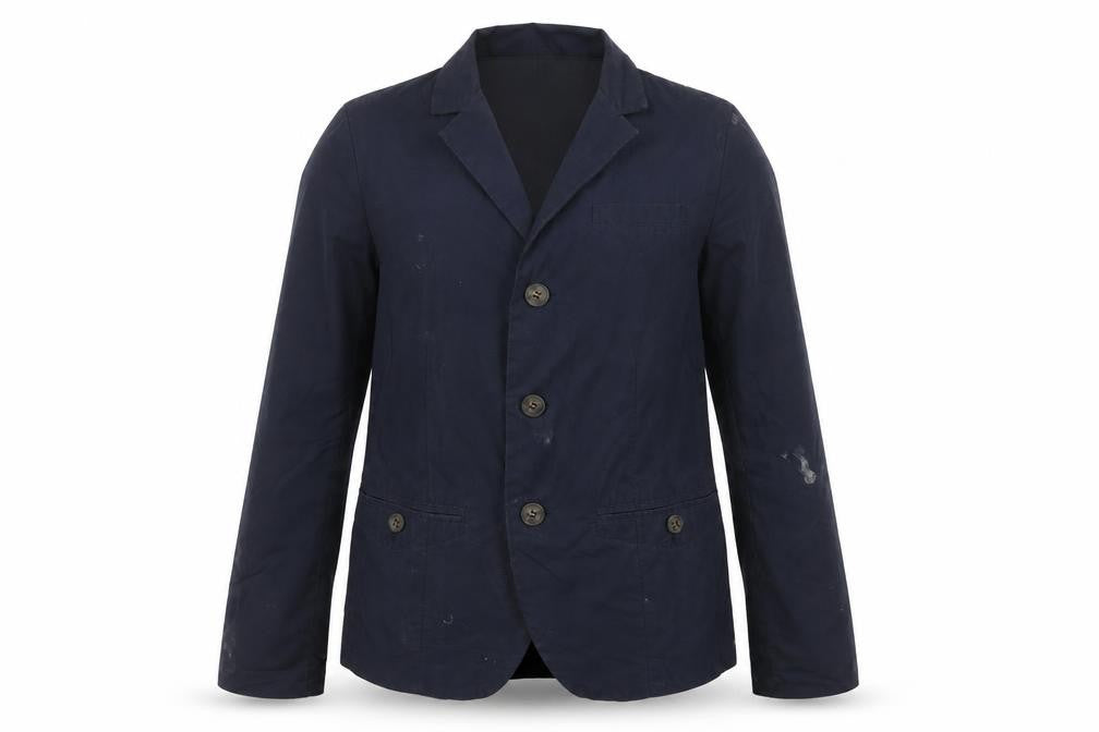 Player Womens N. Blue Cotton Blazer S
