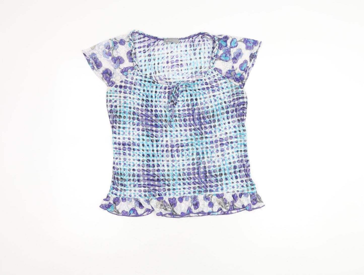 Marks and Spencer Women's Purple Blouse Size 12
