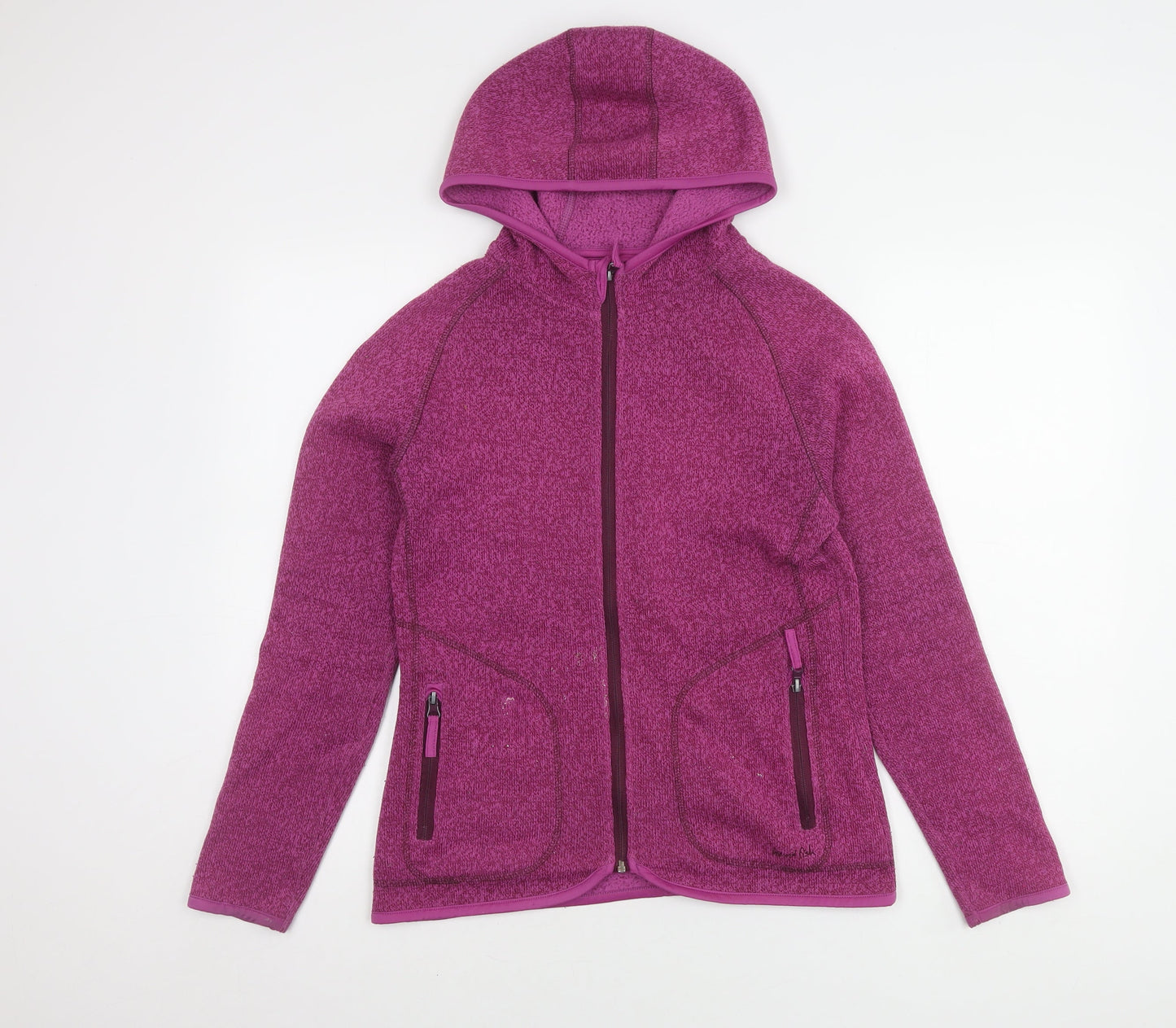 Weird Fish Pink Women's Hooded Jacket Size 10