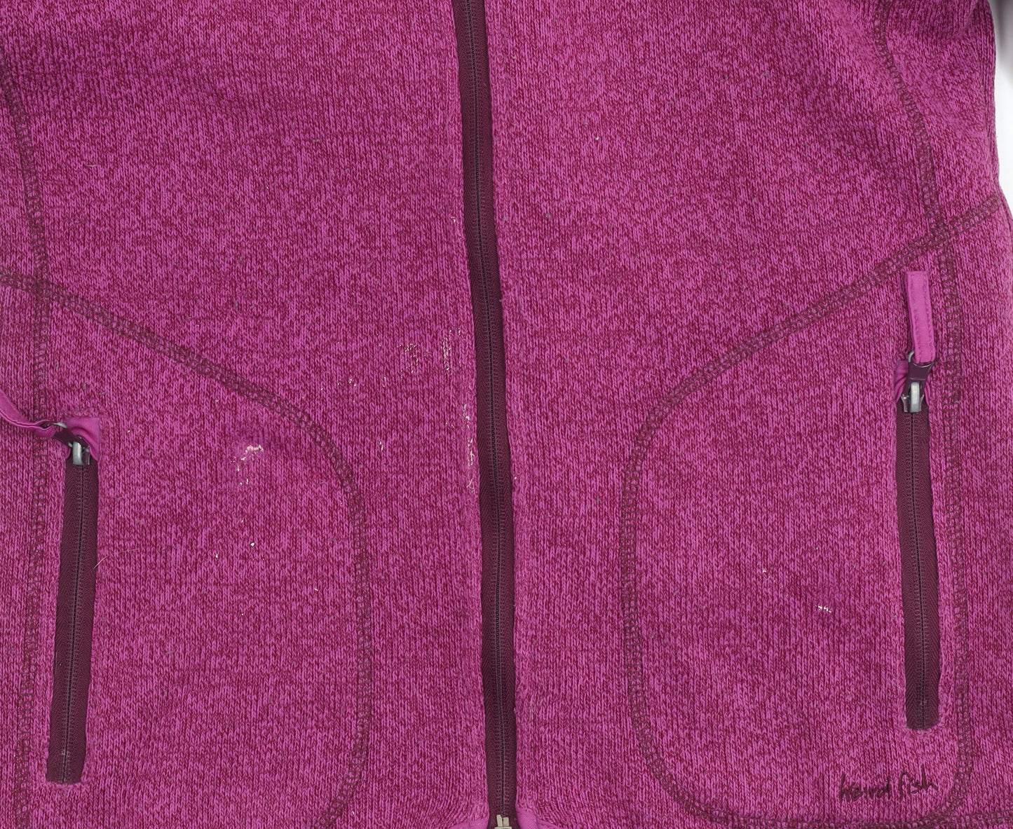 Weird Fish Pink Women's Hooded Jacket Size 10