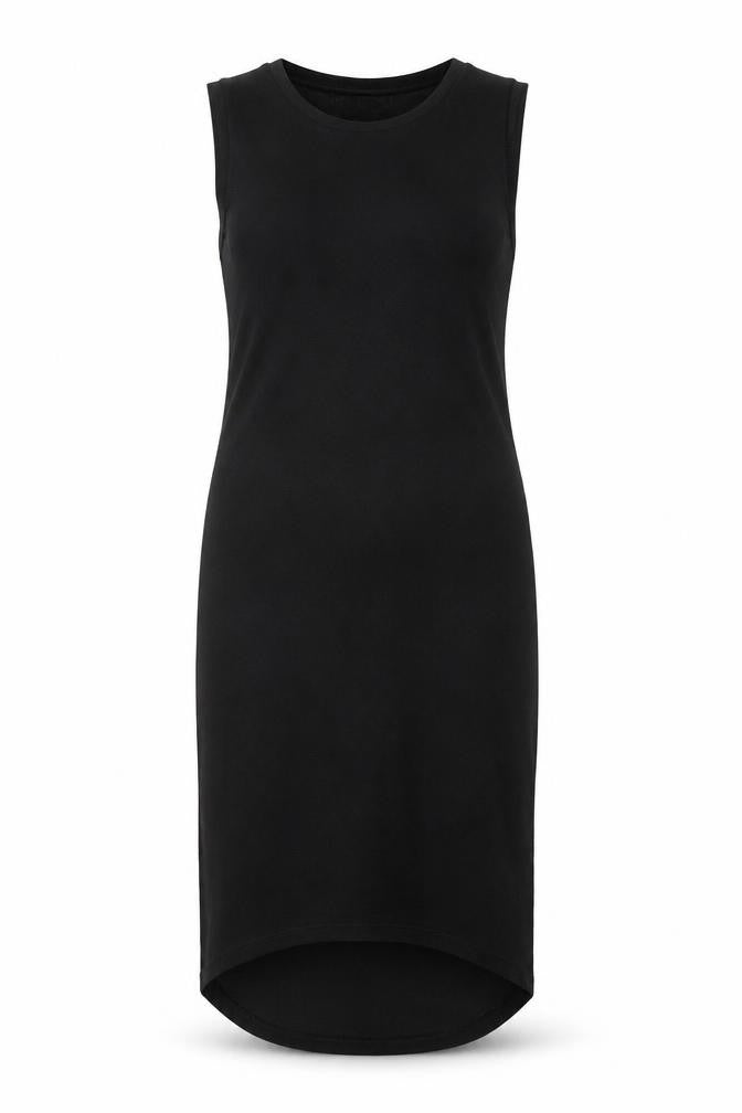 Marks Womens & Spencer Black Sleeveless Dress, Size 8