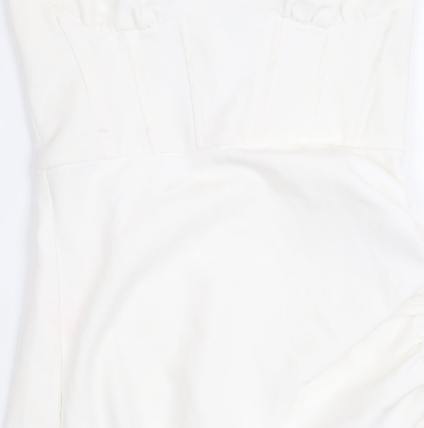 Zara Womens White S Pencil Dress Party Sleeveless