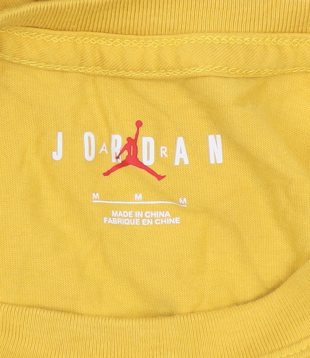 Jordan Men's Yellow Medium Jumpman Graphic T-Shirt