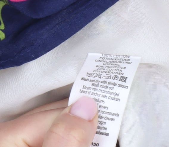 New Look Women's Multicoloured Floral Peasant Skirt Size 12