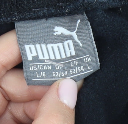 Puma Men's Black Jogger Trousers, Size L