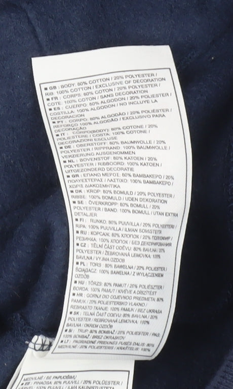 Nike Boys Blue Track Jacket XL with Logo