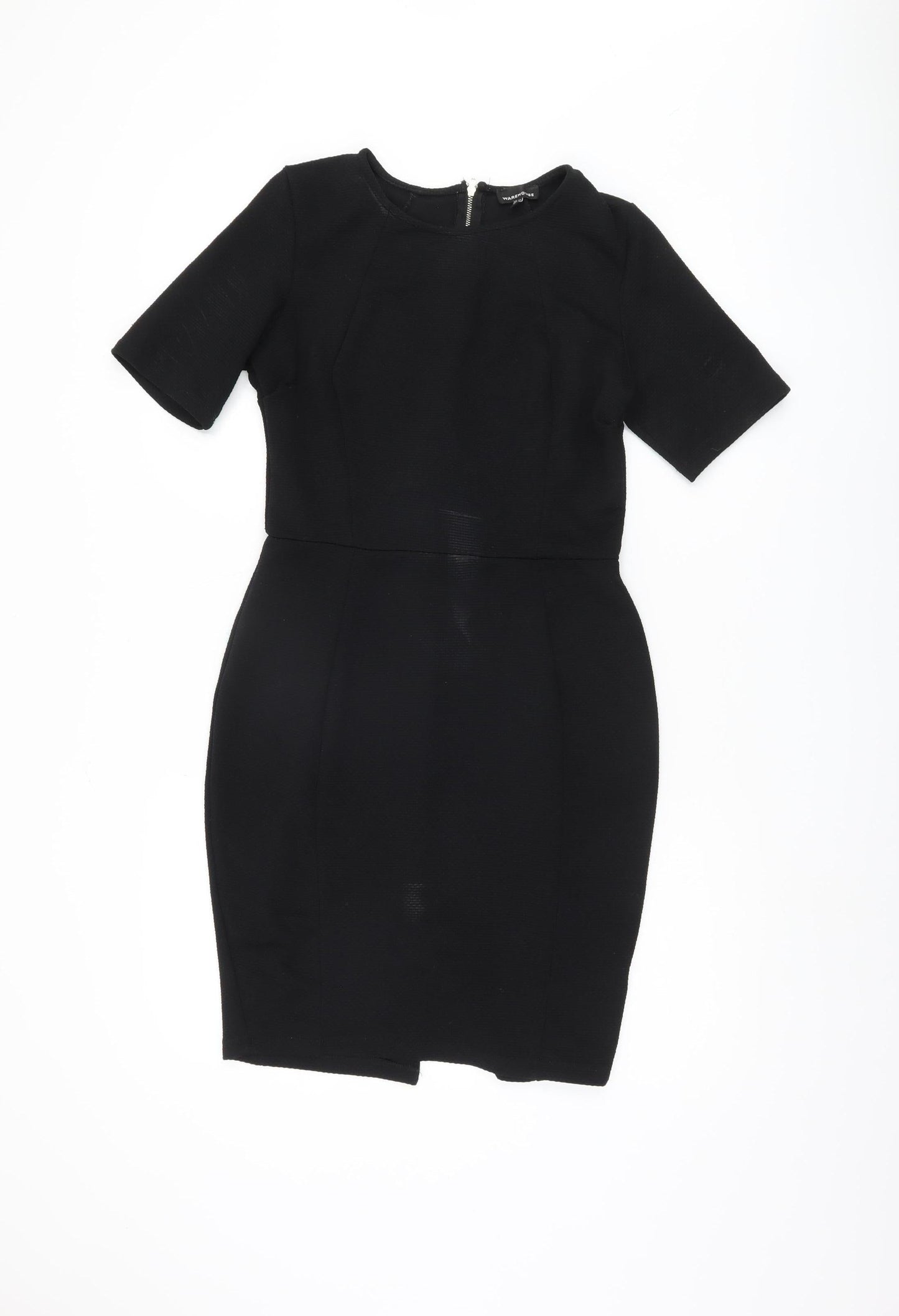 Warehouse Women’s Black Sheath Dress Size 12
