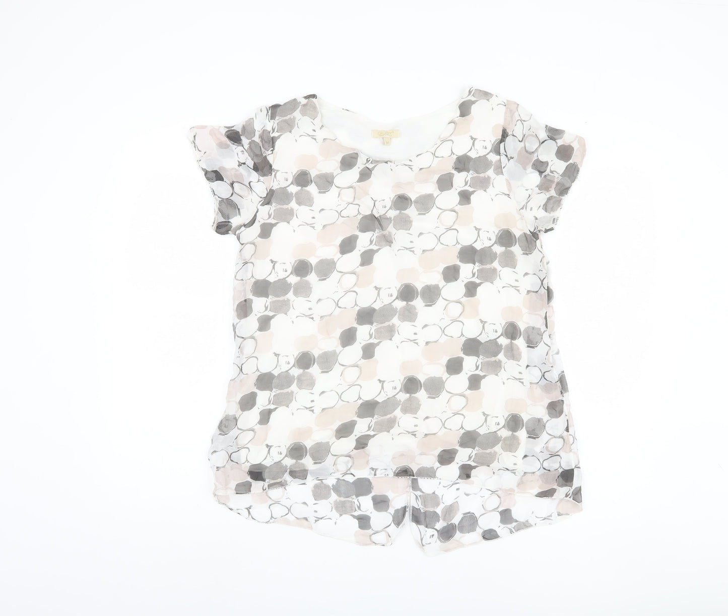 GIUSY Women's Multicoloured Geometric Blouse