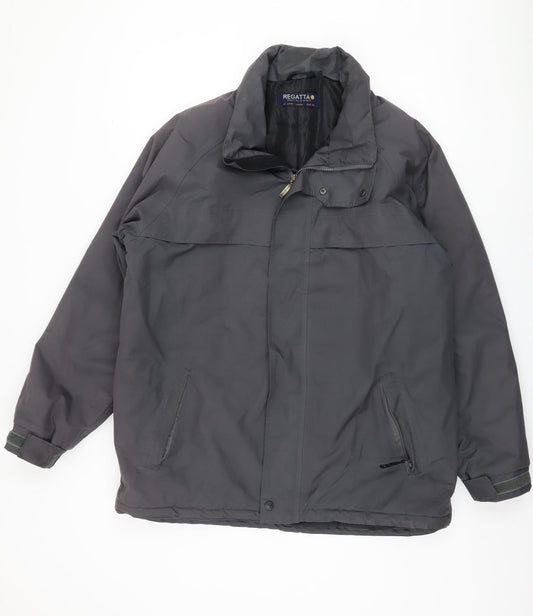 Regatta Men's Black Waterproof Parka Jacket Size M