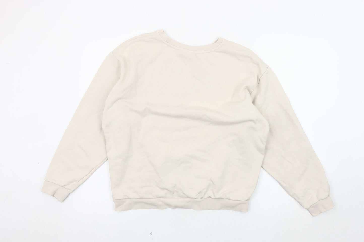 Slazenger Women’s Beige Sweatshirt Size 10 Pullover Casual