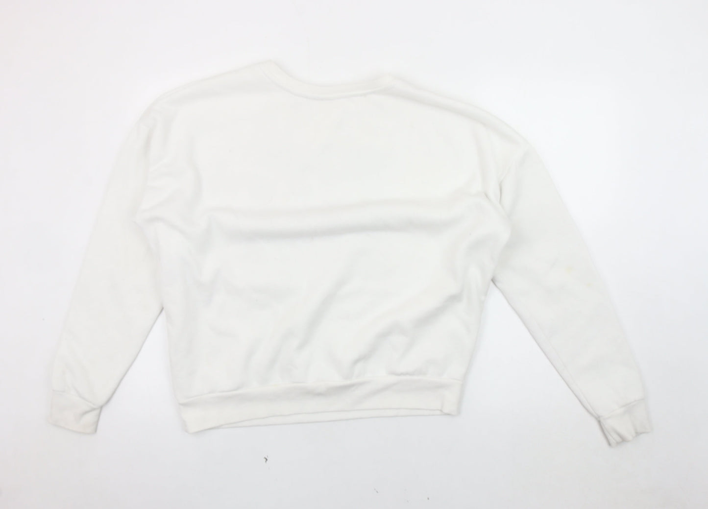 Disney Unisex White Pullover Sweatshirt L