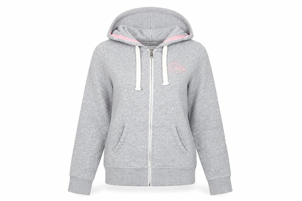 Womens UK Size 8 Regular Jack Wills Grey Cotton Blend Jacket