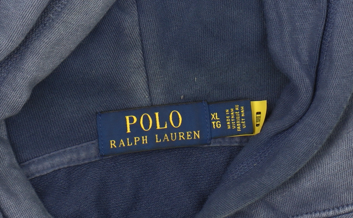 Polo Ralph Lauren Men's Blue XL Hooded Jacket