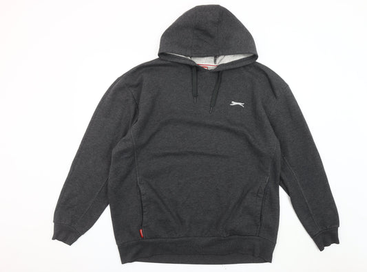 Slazenger Men's Grey 2XL Pullover Hoodie
